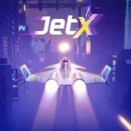Official Slots logo: jetX by SmartSoft at Novibet Casino