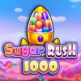 Sugar Rush 1000 logo – Slots by Pragmatic Play at Novibet Casino